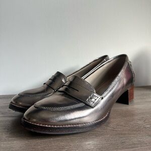 Metallic Boden Loafers